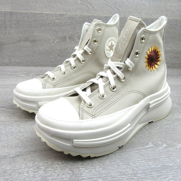 Converse  Legacy CX Platform Floral HI Womens Size 8 Stone Egret NEW - Picture 4 of 15